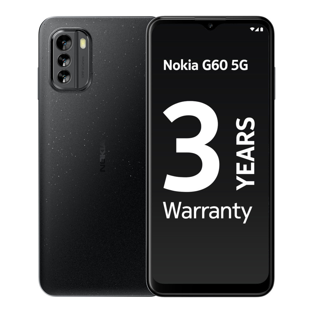 Nokia G60 5G - Black - 3 Years Warranty